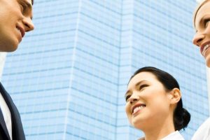 Image of Contract Laboratory Testing Request businesspeople.