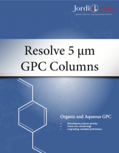 Image of Jordi Resolve 5 μm GPC Columns.