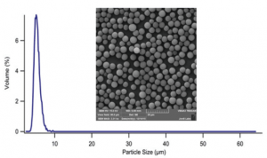 5UM GPC粒子柱的图像